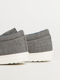 MENS BLACKWELL WALKER SLIP-ONS - GREY - CLEARANCE