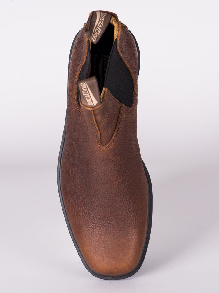 MENS BLUNDSTONE THE CHISEL TOE - PEBBLE BRN