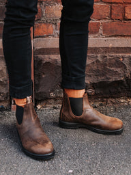 WOMENS BLUNDSTONE CLASSIC ANTIQUE BROWN BOOT