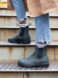 WOMENS BLUNDSTONE HI TIP ORIGINAL RUSTIC BLACK