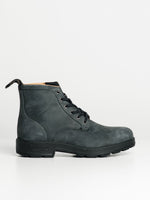 WOMENS BLUNDSTONE ORIG LTHR LINED LACE UP - BLK