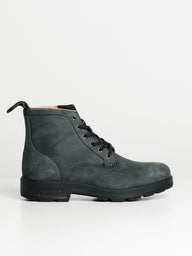 WOMENS BLUNDSTONE ORIG LTHR LINED LACE UP - BLK