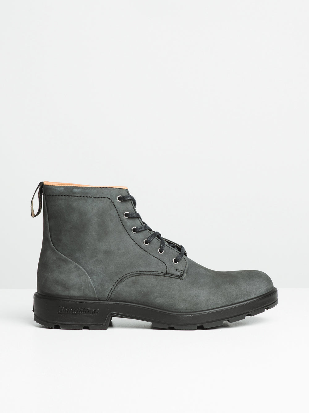 MENS BLUNDSTONE ORIG LTHR LINED LACE UP - BLK