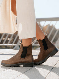 WOMENS BLUNDSTONE WOMENS SERIES HI TOP - BRN
