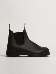 BLUNDSTONE LEATHER LINED ROUND TOE BOOT - BROWN