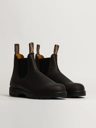 BLUNDSTONE LEATHER LINED ROUND TOE BOOT - BROWN