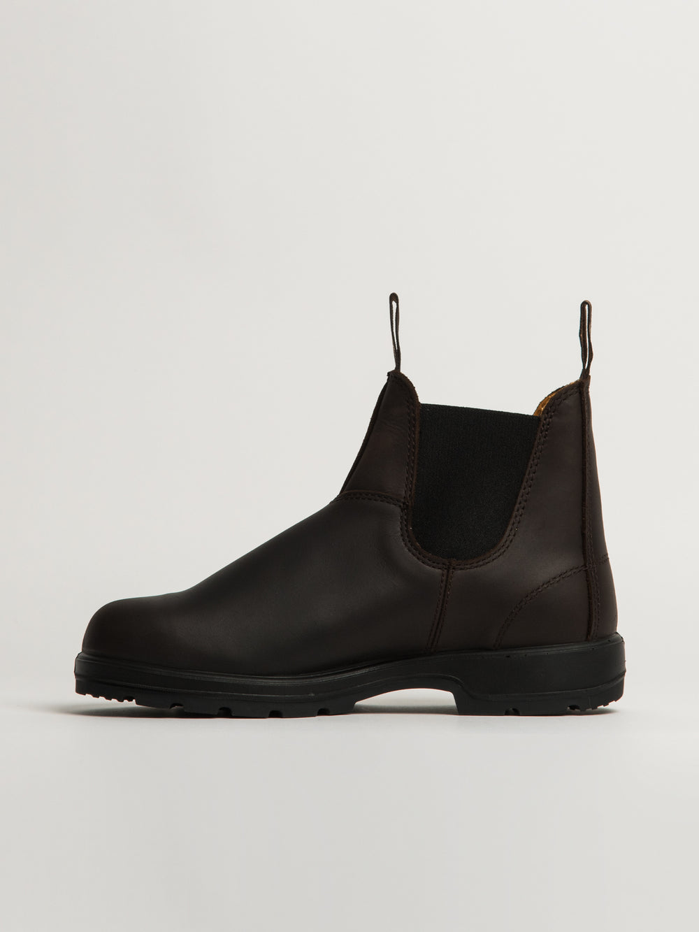 BLUNDSTONE LEATHER LINED ROUND TOE BOOT - BROWN