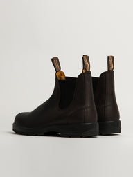 BLUNDSTONE LEATHER LINED ROUND TOE BOOT - BROWN