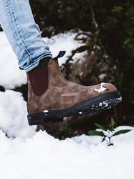 MENS BLUNDSTONE WINTER THERMAL CLASSIC RUSTIC BROWN BOOT