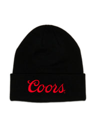 LICENSED COORS EMBROIDERED BEANIE - BLACK