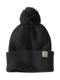 CARHARTT KNIT POM BEANIE - CLEARANCE