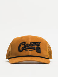 CARHARTT CANVAS MESH-BACK SCRIPT CAP - CLEARANCE