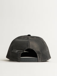 CARHARTT CANVAS MESH BACK BUILT PATCH CAP - BLACK