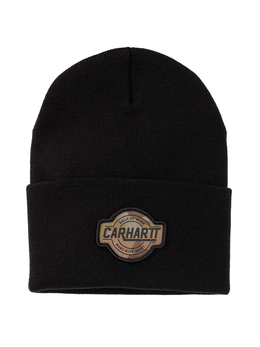 CARHARTT CAMO PATCH CUFFED BEANIE