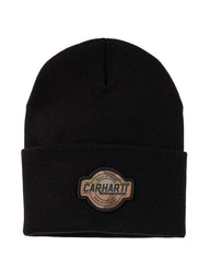 CARHARTT CAMO PATCH CUFFED BEANIE