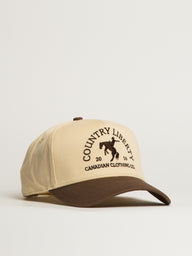 COUNTRY LIBERTY BROWN COWBOY HAT