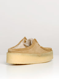 WOMENS CLARKS WALLABEE CUP LO - CLEARANCE