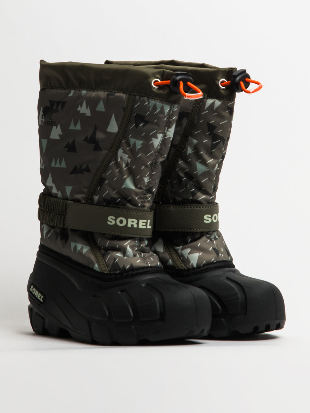 KIDS SOREL YOUTH FLURRY PRINT BOOT - CLEARANCE