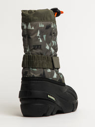 KIDS SOREL CHILDRENS FLURRY PRINT BOOT - CLEARANCE