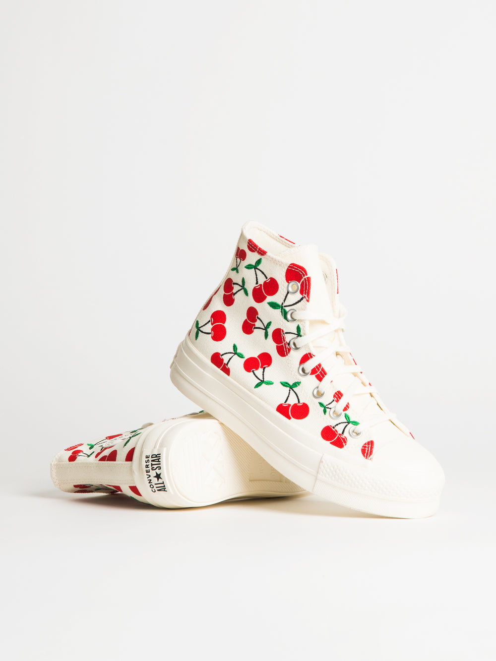 WOMENS CONVERSE CHUCK TAYLOR ALL-STARS LIFT SNEAKER - CHERRY - CLEARANCE