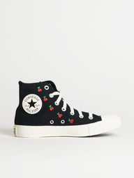 WOMENS CONVERSE CHUCK TAYLOR ALL-STARS HI SNEAKER - CHERRY - CLEARANCE