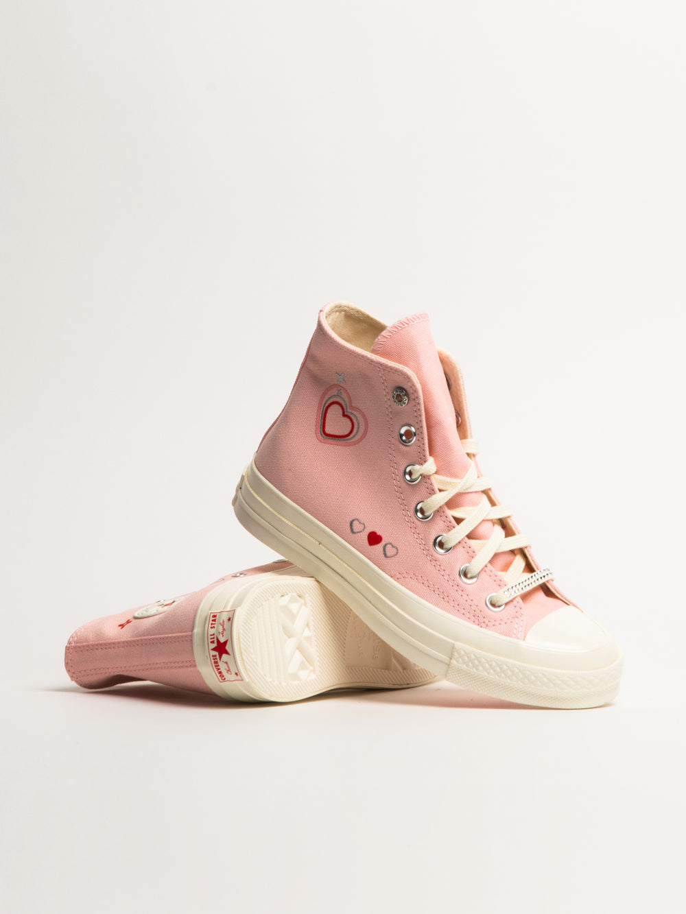 WOMENS CONVERSE CHUCK 70 HI HEARTS SNEAKER - CLEARANCE