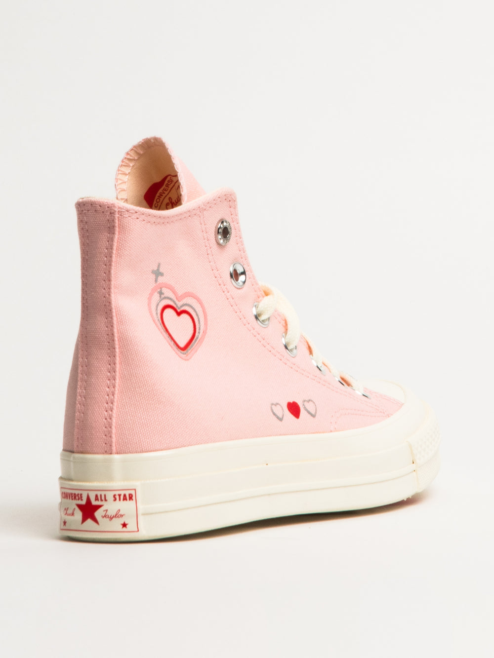 WOMENS CONVERSE CHUCK 70 HI HEARTS SNEAKER - CLEARANCE