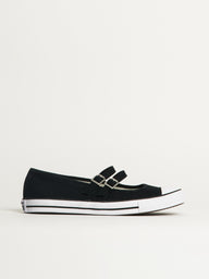 WOMENS CONVERSE CTAS DAINTY MARY JANE SLIP-ON - BLACK/EGRET