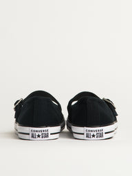 WOMENS CONVERSE CTAS DAINTY MARY JANE SLIP-ON - BLACK/EGRET