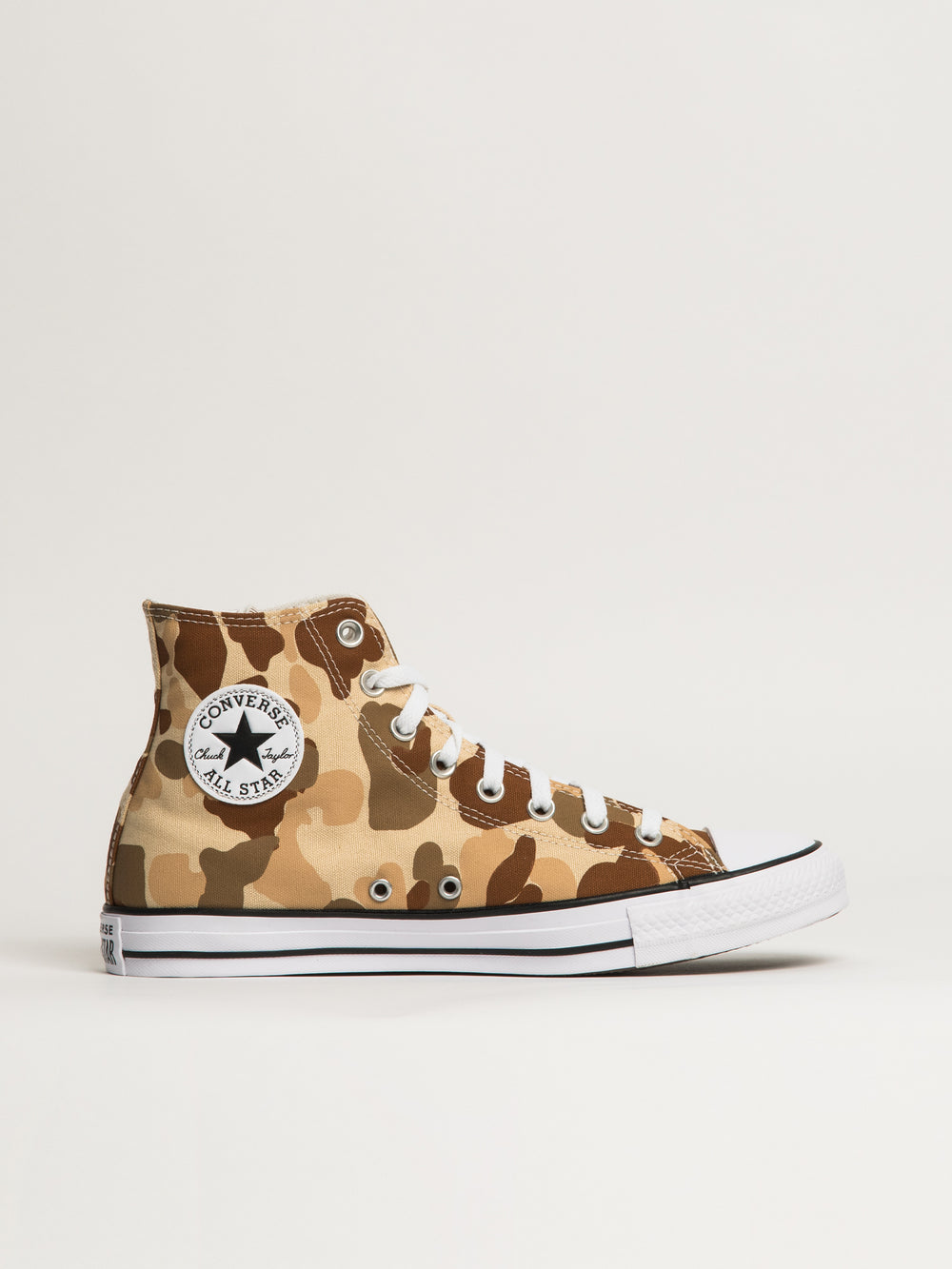 MENS CONVERSE CHUCK TAYLOR ALL-STARS CAMO DESIGN SNEAKER - BROWN
