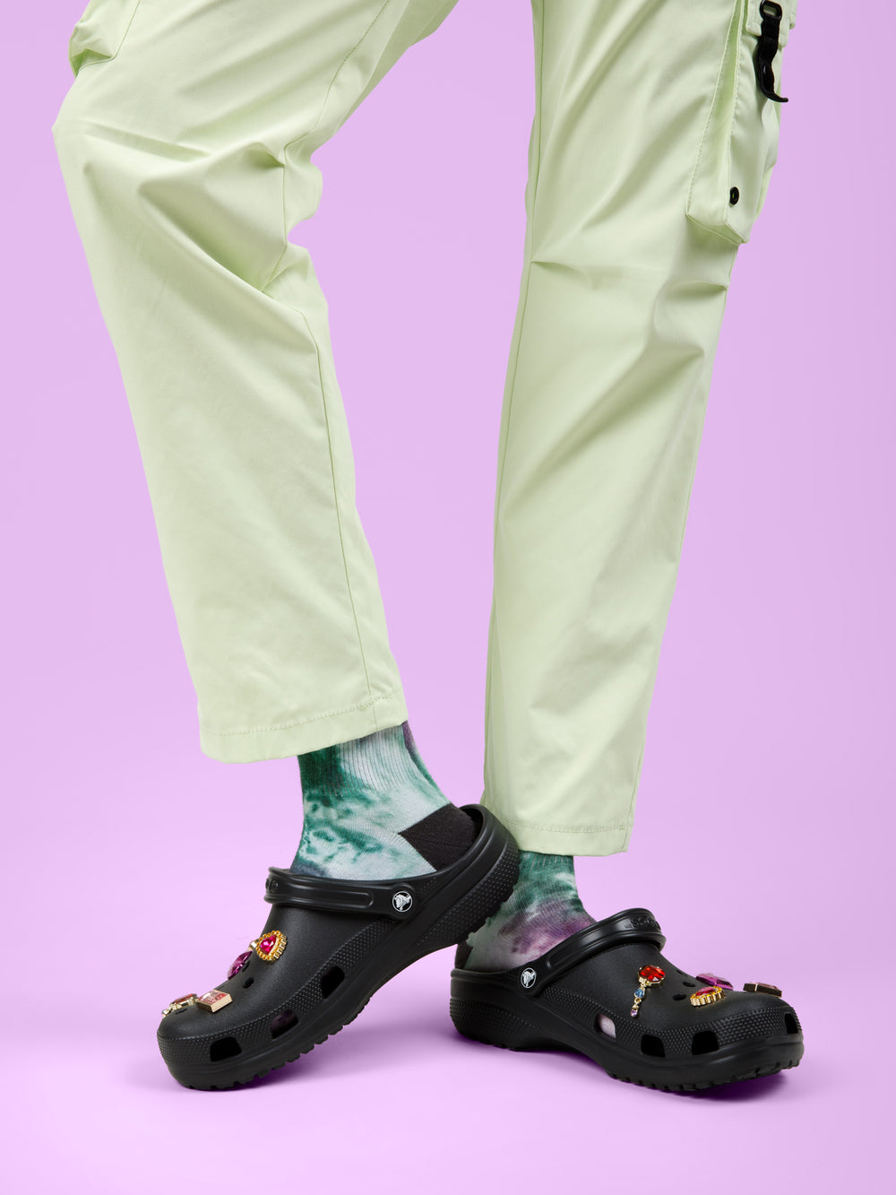 MENS CROCS CLASSIC CLOGS - BLACK