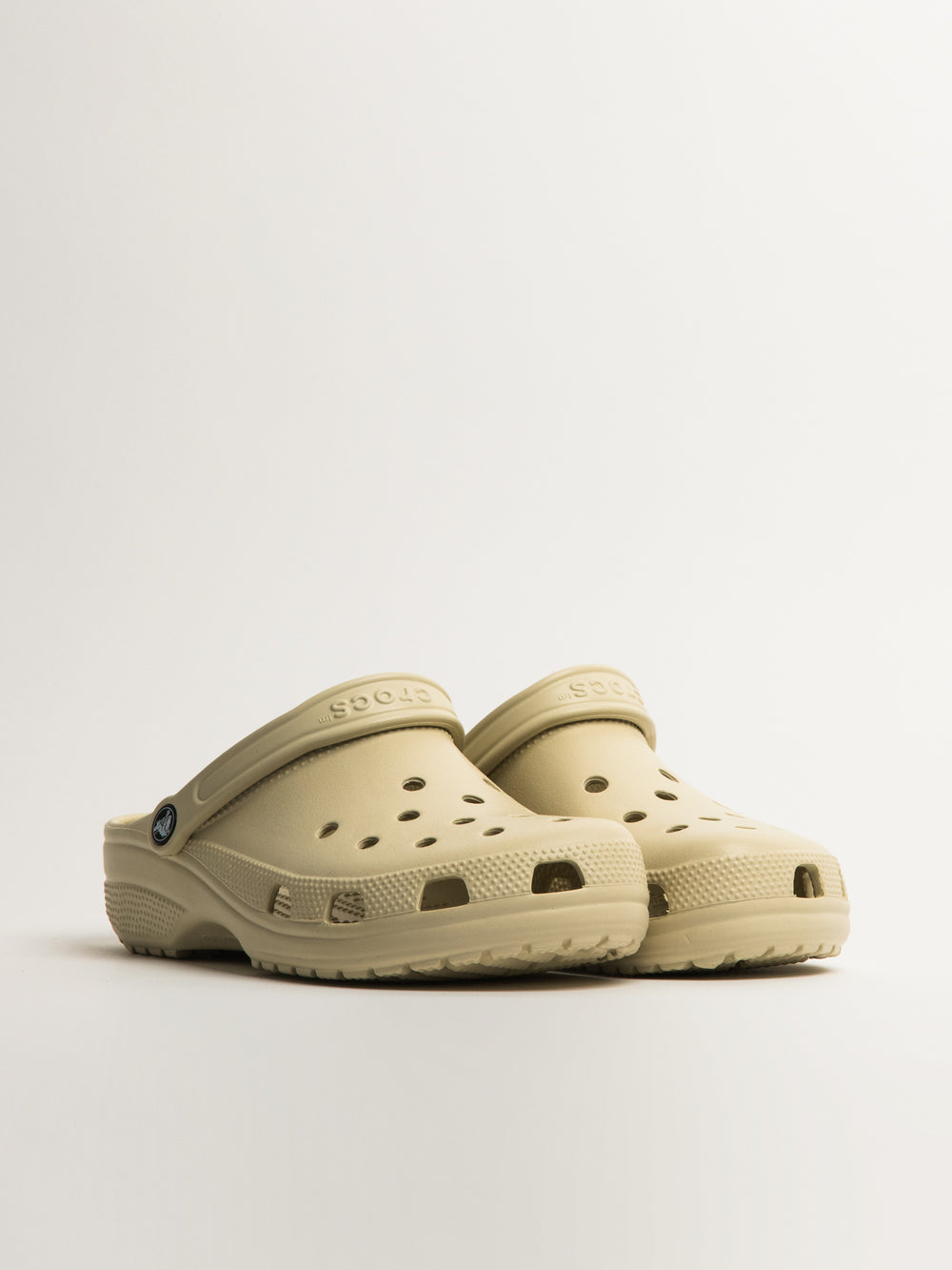 WOMENS CROCS CLASSIC CLOG - BONE - CLEARANCE