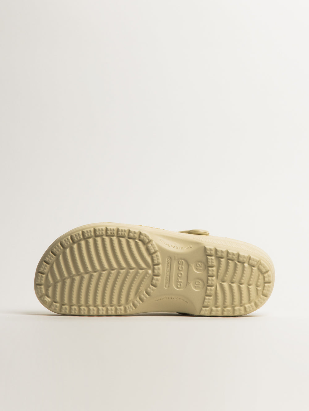 WOMENS CROCS CLASSIC CLOG - BONE - CLEARANCE