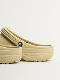 WOMENS CROCS CLASSIC CLOG - BONE - CLEARANCE