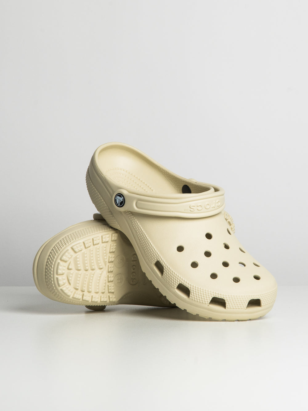 MENS CROCS CLASSIC CLOG - BONE - CLEARANCE