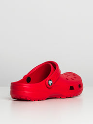 WOMENS CROCS CLASSIC CLOG - VARSIY RED