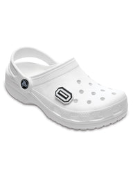 CROCS JIBBITZ BLACK & WHITE NUMBER 0