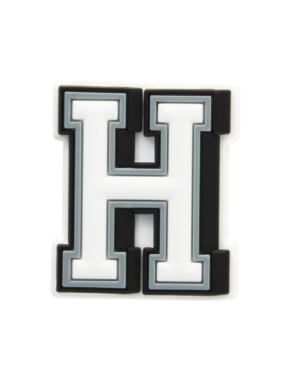 CROCS JIBBITZ LETTER H