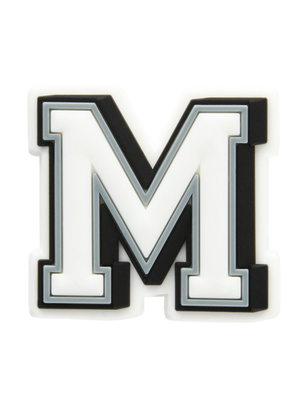 CROCS JIBBITZ LETTER M