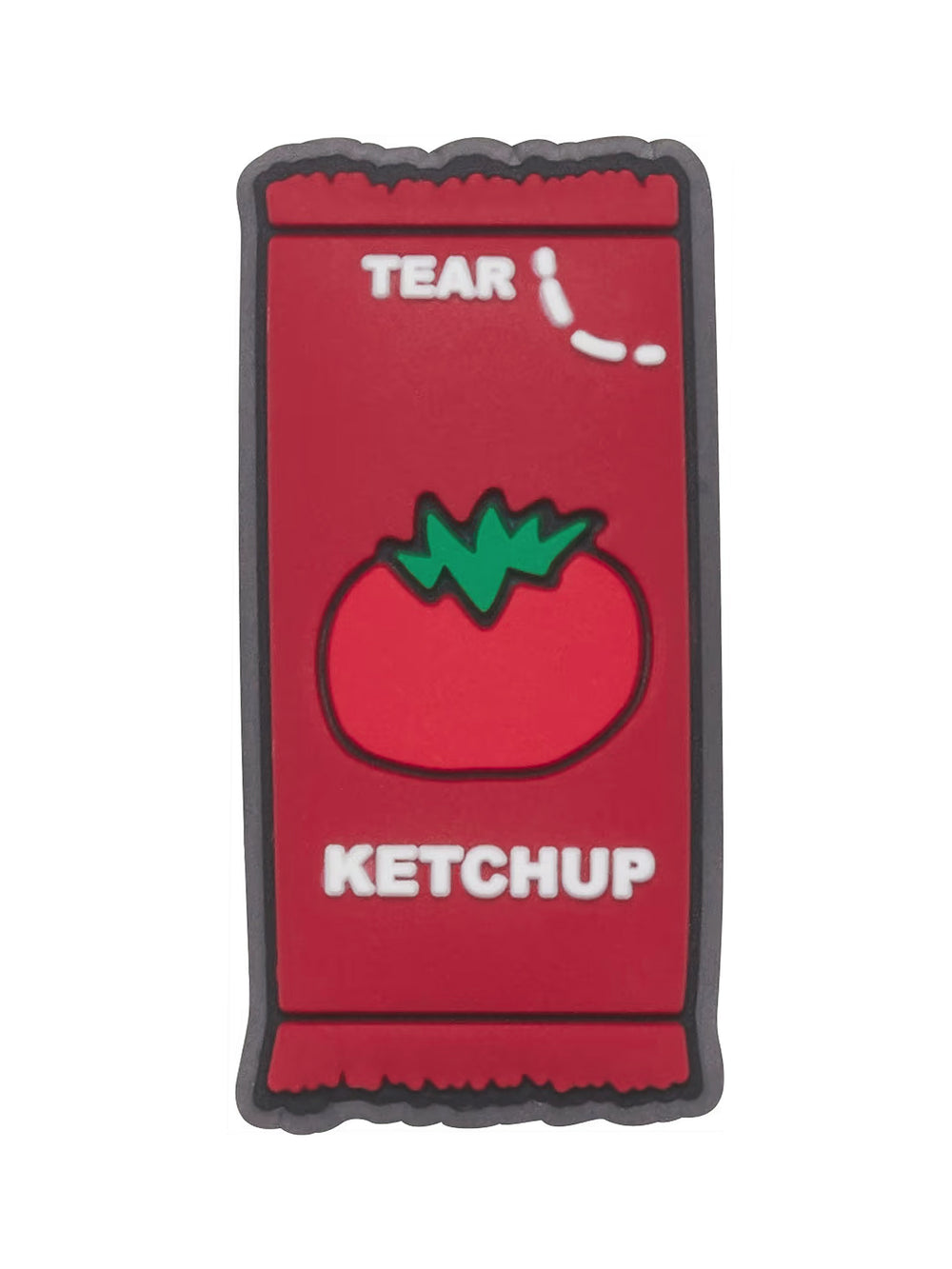 CROCS JIBBITZ - KETCHUP PACKET - CLEARANCE