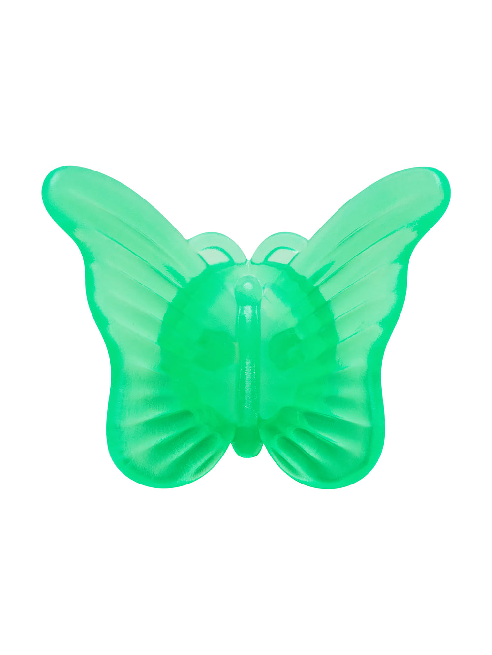 CROCS JIBBITZ - GREEN BUTTERFLY CLIP  - CLEARANCE