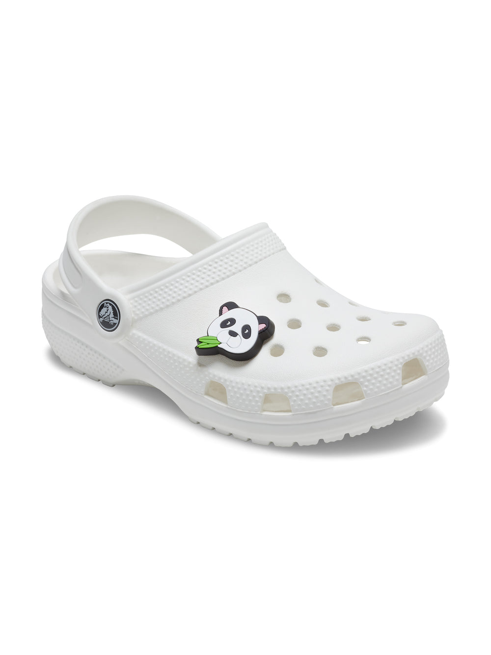 CROCS JIBBITZ PANDA BEAR FACE - CLEARANCE