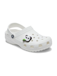 CROCS JIBBITZ PANDA BEAR FACE - CLEARANCE