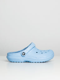 WOMENS CROCS CLASSIC LINED CLOG - BLUE CALCITE - CLEARANCE