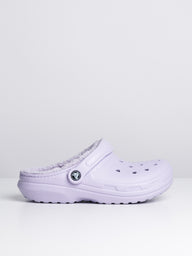 WOMENS CROCS CLASSIC LINED CLOGS - CLEARANCE