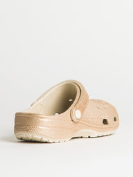 WOMENS CROCS CLASSIC GLITTER CLOG - CLEARANCE