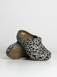WOMENS CROCS CLASSIC ANIMAL PRNT CLOG - CLEARANCE