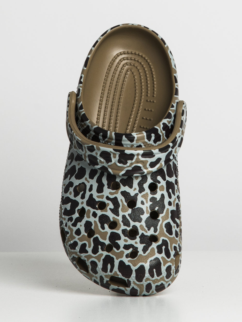 WOMENS CROCS CLASSIC ANIMAL PRNT CLOG - CLEARANCE