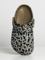 WOMENS CROCS CLASSIC ANIMAL PRNT CLOG - CLEARANCE