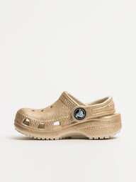KIDS CROCS CLASSIC TODDLER GLITTER CLOG - CLEARANCE